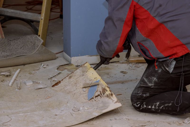 Hardwood Floor Removal in Santa Rosa, CA
